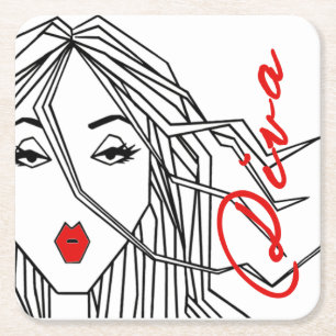 Uitbreiding van een va kartonnen onderzetters