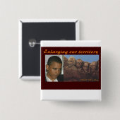 Uitbreiding van het gebied - Gepersonaliseerd Vierkante Button 5,1 Cm (Voorkant /achterkant)