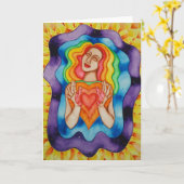 Uitbreiding van Liefde door Rita Loyd Kaart (Gele Bloem)