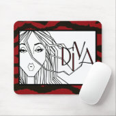 "Uitbreidingen van DIVAtude" Muismat (Met muis)