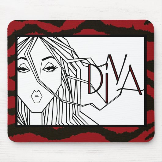 "Uitbreidingen van DIVAtude" Muismat (Voorkant)