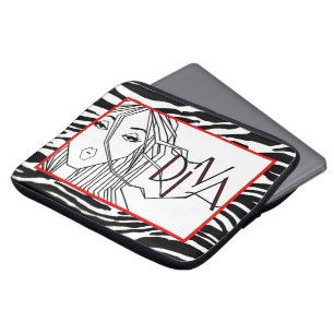 "Uitbreidingen van een diva" laptophoes Laptop Sleeve