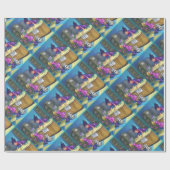 Uitchecken bibliotheek cadeaupapier (Vlak)