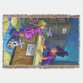 Uitchecken bibliotheek deken (Voorkant)