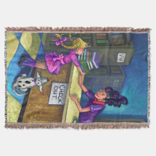 Uitchecken bibliotheek deken (Voorkant)