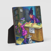 Uitchecken bibliotheek fotoplaat (Voorkant)