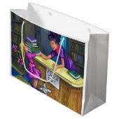 Uitchecken bibliotheek groot cadeauzakje (Voorkant Gekanteld)