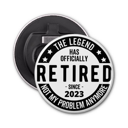 uitchecken button flesopener (Voorkant)