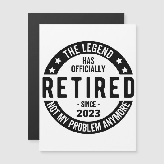 uitchecken magnetische uitnodiging (Voorkant / Achterkant)