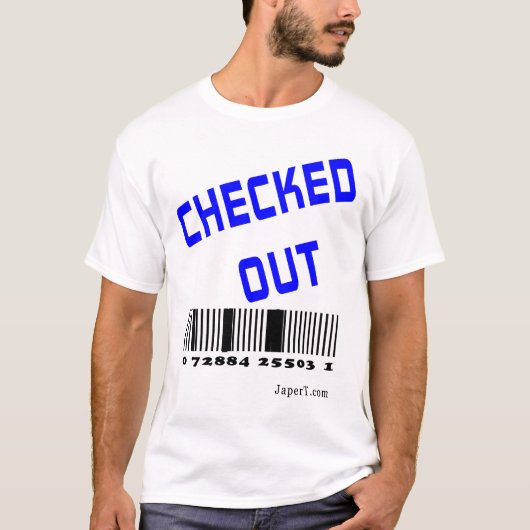 Uitcheckt T-shirt (Voorkant)