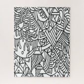 Uitdagend, Abstract volwassene Legpuzzel (Verticaal)