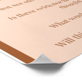 Uitdagend negatief Poster CBT-therapie (Hoek)