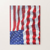 uitdagende Amerikaanse sterren en strips Legpuzzel (Verticaal)