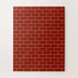 Uitdagende baksteenpatroon legpuzzel voor volwasse