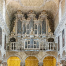 Uitdagende en gedetailleerde pijporgel legpuzzel