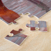Uitdagende Flamingo's Foto Legpuzzel (Zijkant)
