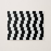 Uitdagende hersenteaser Onmogelijke illusie Legpuzzel (Horizontaal)