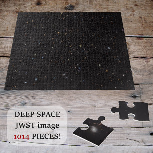 Uitdagende JWST Astronomie Zwarte Legpuzzel