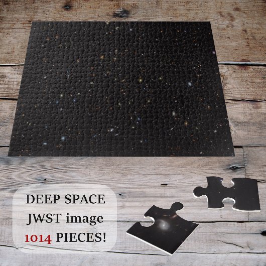 Uitdagende JWST Astronomie Zwarte Legpuzzel