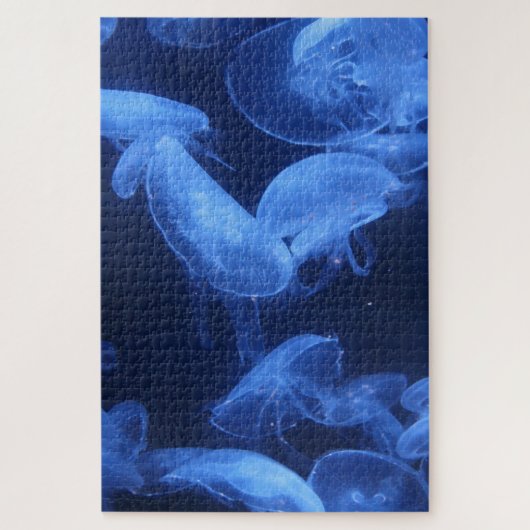UITDAGENDE Kwallen Jigsaw Puzzel Ocean Animals (Verticaal)