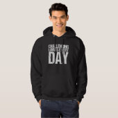 Uitdagende limieten elke dag Shirten van persoonli Hoodie (Voorkant volledig)
