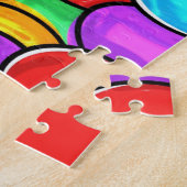 Uitdagende persoonlijke paaseieren legpuzzel (Zijkant)