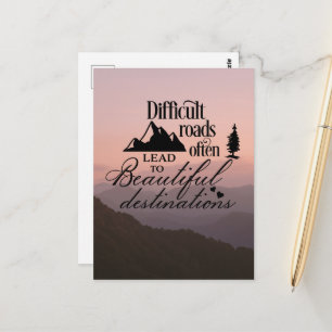 Uitdagende Reizen, Mooie Bestemmingen Briefkaart