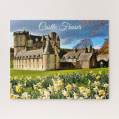 Uitdagende Schotse kasteel Fraser Clan Foto Legpuzzel (Horizontaal)