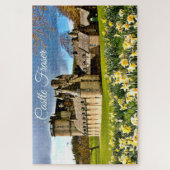 Uitdagende Schotse kasteel Fraser Clan Foto Legpuzzel (Verticaal)