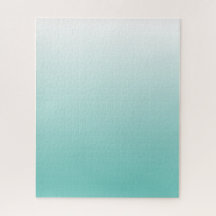 Uitdagende Teal Gradiënt Ombre
