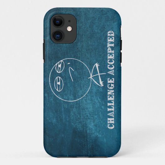 Uitdaging aanvaard iPhone 5 Hoesje (Achterkant)