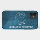 Uitdaging aanvaard iPhone 5 Hoesje (Achterkant (horizontaal))