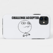 Uitdaging geaccepteerd Case-Mate iPhone case (Achterkant (horizontaal))