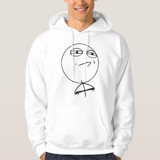 Uitdaging geaccepteerd hoodie (Voorkant)