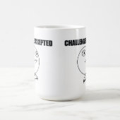 Uitdaging geaccepteerd koffiemok (Center)