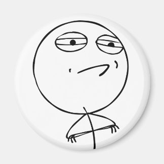 Uitdaging geaccepteerd - Magnet (alleen Afbeelding