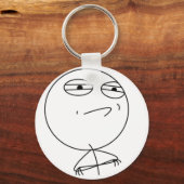 Uitdaging geaccepteerd sleutelhanger (Voorkant)