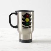 Uitdaging geaccepteerd verkeerslicht travelgmug gr reisbeker (Links)