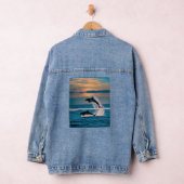 Uitdaging in het Diepblauw Denim Jacket (Hangar)