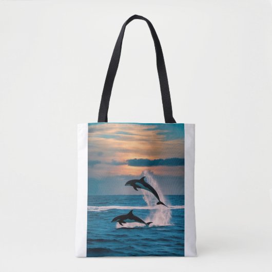 Uitdaging in het Diepblauw Tote Bag (Voorkant)