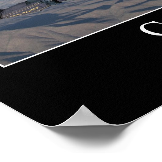 Uitdaging: Inspirerend Citaat 1 Poster (Hoek)