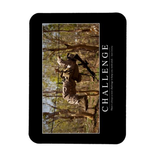 Uitdaging: Inspirerend Citaat 2 Magneet (Verticaal)