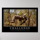 Uitdaging: Inspirerend Citaat 2 Poster (Voorkant)