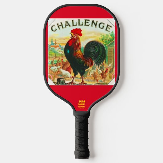 "Uitdaging" Pickleball Paddle (Voorkant)