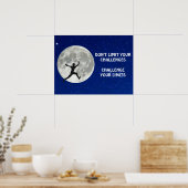 Uitdaging van uw motivatie prijsopgave poster (Keuken)