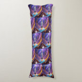 "Uitdaging van zwaartekracht geaccepteerd" Lichaamskussen (Voorkant Verticaal)