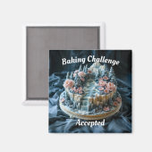 Uitdaging voor bakken aanvaard magneet (Voorkant / Achterkant)