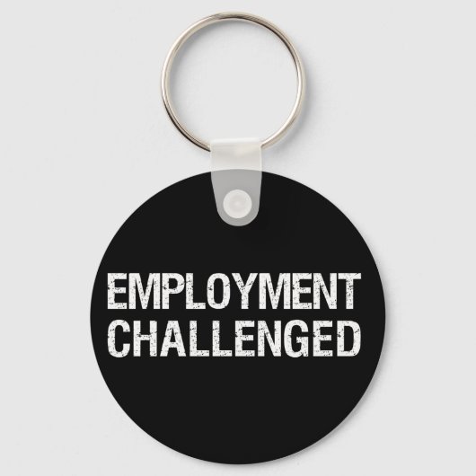 Uitdaging werkgelegenheid sleutelhanger (Voorkant)