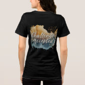 Uitdagingen aanvaard Tri-Blend shirt (Achterkant)