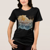 Uitdagingen aanvaard Tri-Blend shirt (Voorkant)